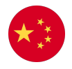China flag for international mobile connectivity